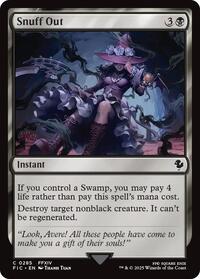Snuff Out (Surge Foil) - Commander: FINAL FANTASY - Magic: The Gathering card