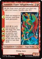 Summon: Esper Valigarmanda (Surge Foil) - Commander: FINAL FANTASY