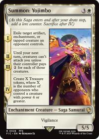 Summon: Yojimbo (Surge Foil) - Commander: FINAL FANTASY - Magic: The Gathering card