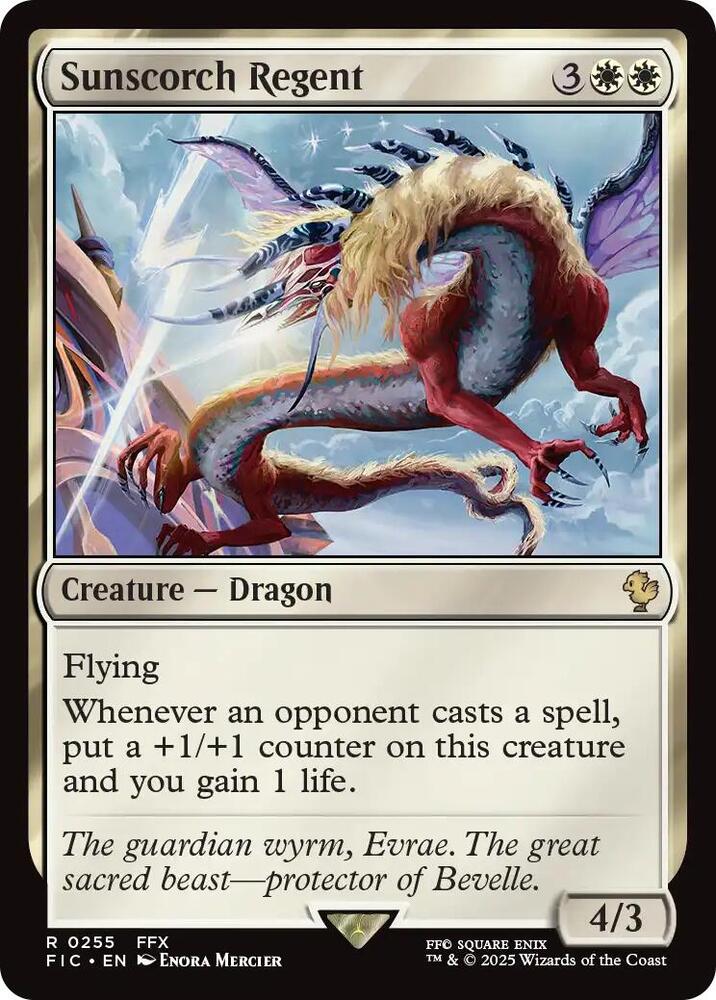 Sunscorch Regent (Surge Foil) - Commander: FINAL FANTASY - Magic