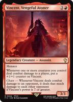 MTG FF 復讐の贖罪者、ヴィンセント 拡張アート foil 英語版 Vincent, Vengeful Atoner (Surge Foil) - Commander: FINAL FANTASY