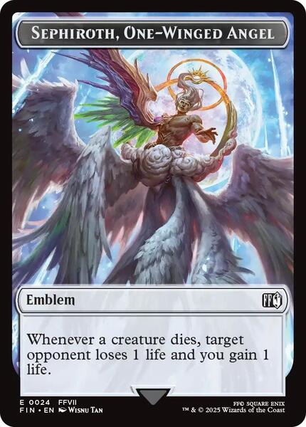 Emblem - Sephiroth, One-Winged Angel // Robot Warrior (0012