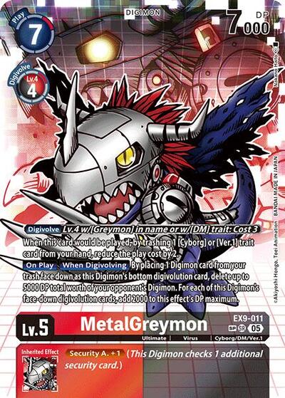 MetalGreymon (SP) Versus Monsters card price