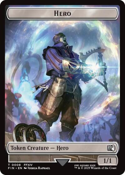 Hero 0008 Treasure 0023 Double Sided Token