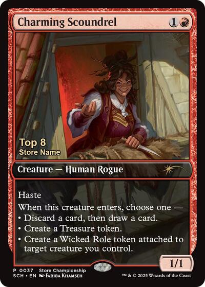 Charming Scoundrel Top 8