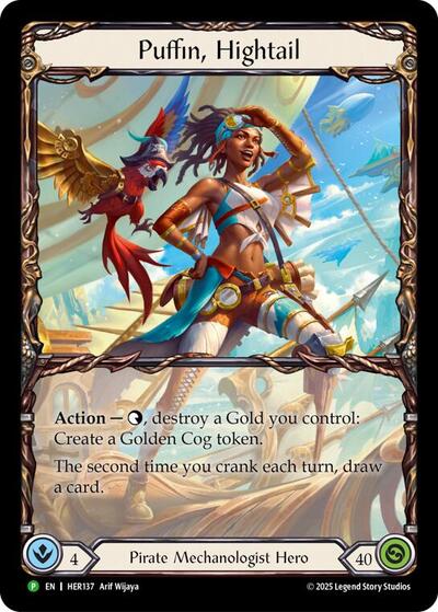 Puffin, Hightail - HER137 Flesh and Blood: Promo Cards card price