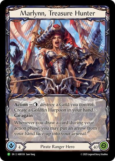 Marlynn, Treasure Hunter - HER139 Flesh and Blood: Promo Cards card price