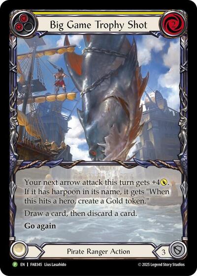 Big Game Trophy Shot - FAB345 Flesh and Blood: Promo Cards card price