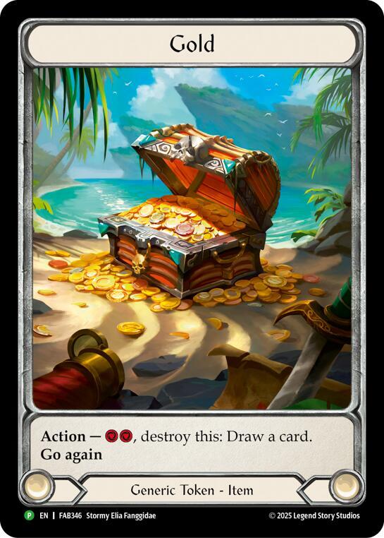 Gold - FAB346 - Flesh and Blood: Promo Cards - Flesh and Blood TCG