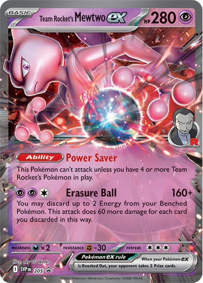 Team Rocket's Mewtwo ex