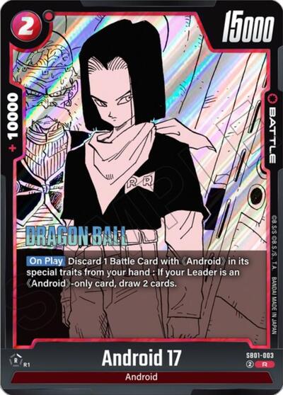 Android 17 - SB01-003 card