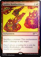 MTG Foil ゴブリンの砲撃 Goblin Bombardment 2枚 MTG Foil ゴブリンの砲撃 Goblin Bombardment 2枚 ゴブリンの