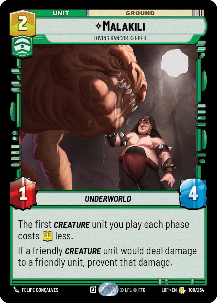 Malakili 108/264 card