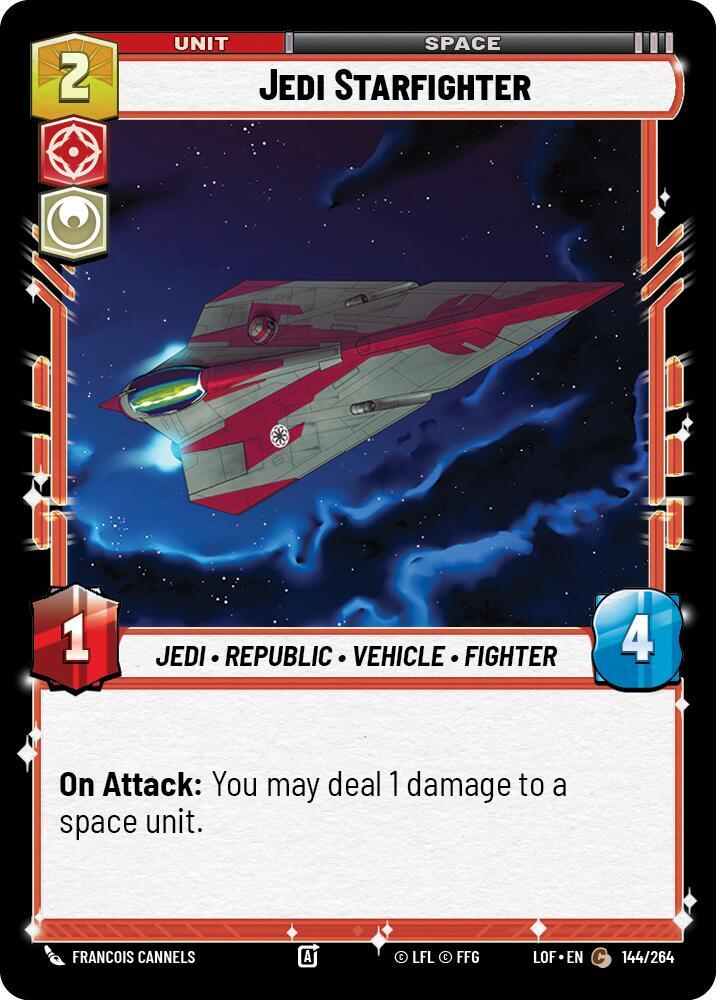 Jedi Starfighter - Legends of the Force - Star Wars: Unlimited