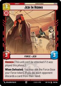 Jedi In Hiding