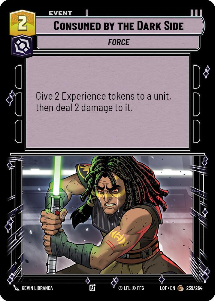 Consumed by the Dark Side - Legends of the Force - Star Wars