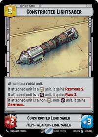 Constructed Lightsaber