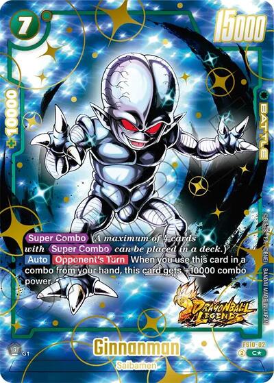 Ginnanaman (Bonus Pack Alternate Art) Starter Deck 10: Giblet Common Dragon Ball card — value and price