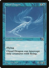 Cloud Dragon - Portal - Magic: The Gathering card