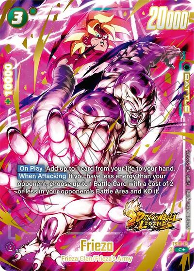 Frieza (Bonus Pack Alternate Art) Starter Deck 10: Giblet Common Dragon Ball card — value and price