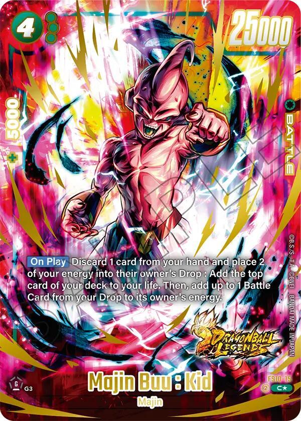 Majin Buu : Kid (Bonus Pack Alternate Art) - Starter Deck 10