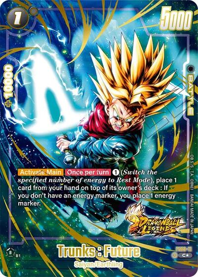 Trunks : Future (Bonus Pack Alternate Art) card