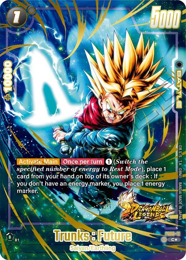 Trunks : Future (Bonus Pack Alternate Art) - Starter Deck 9