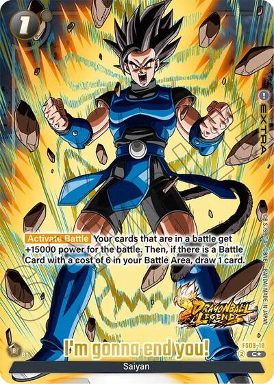I'm gonna eat you! (Bonus Pack Alternate Art) Starter Deck 9: Shallot Common Dragon Ball card — value and price