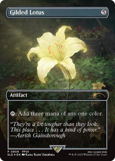 Gilded Lotus Rainbow Foil 909