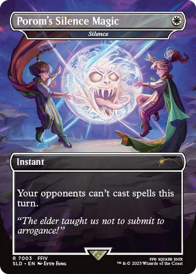 Poroms Silence Magic Silence Rainbow Foil
