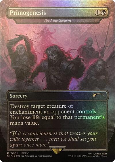 Primogenesis Feed the Swarm Rainbow Foil