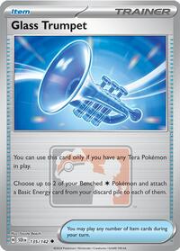 Glass Trumpet #135/142 from League & Championship Cards Pokemon card image