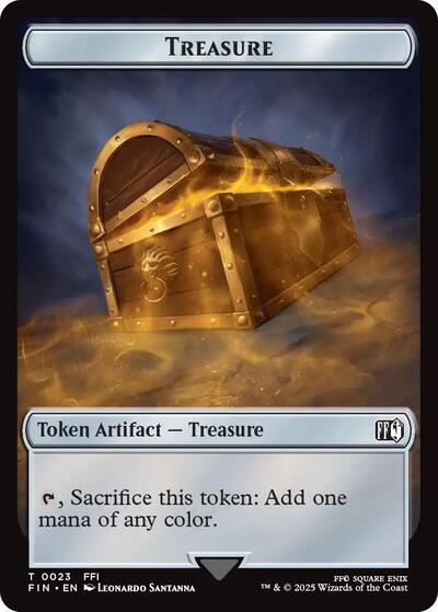 Treasure 0023 Copy 0001 Double Sided Token