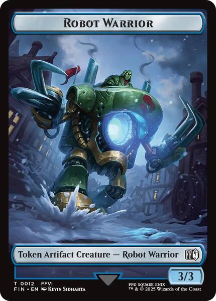 robot cards mtg What are good combos for a robots and pilots multicolor matters deck with Infinite Guideline Station? The Gathering (MTG) card images and symbols Wizards of the Coast Robot Warrior // Copy (0001)