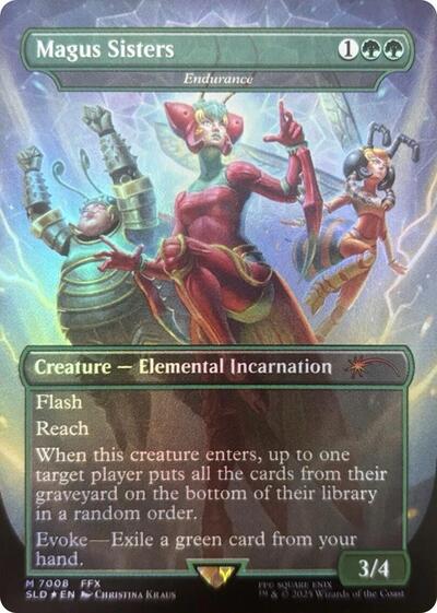 Magus Sisters Endurance Rainbow Foil