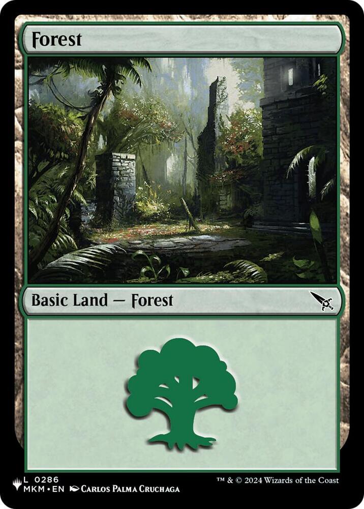Forest (MKM) 286 card