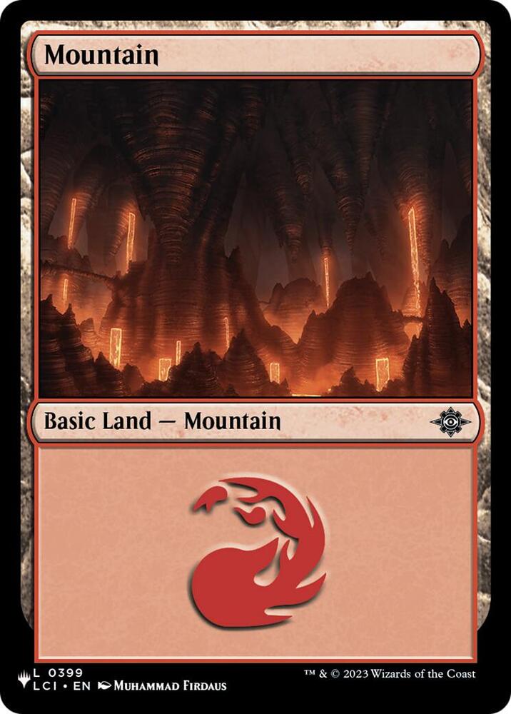 Mountain (LCI) 399 card