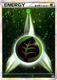 Basic Grass Energy #011/L-P from L-P: Legends Promos Pokemon card image