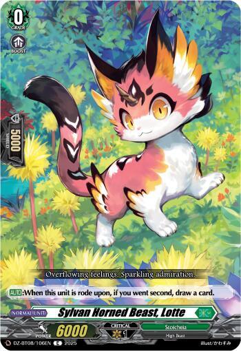 Sylvan Horned Beast, Lotte