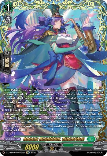 Honest Rendition, Sinceriete (FFR) - DZ-BT08: Knights 0f