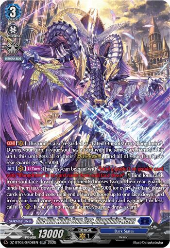One Who Walks From Zero, Blangdmire Nexus (SR) - DZ-BT08: Knights