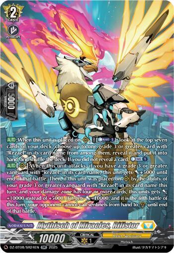 Mythisch of Miracles, Rifistor (SR) - DZ-BT08: Knights 0f Rebirth