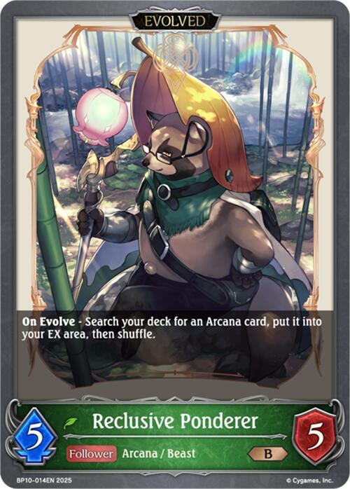Reclusive Ponderer (Evolved)