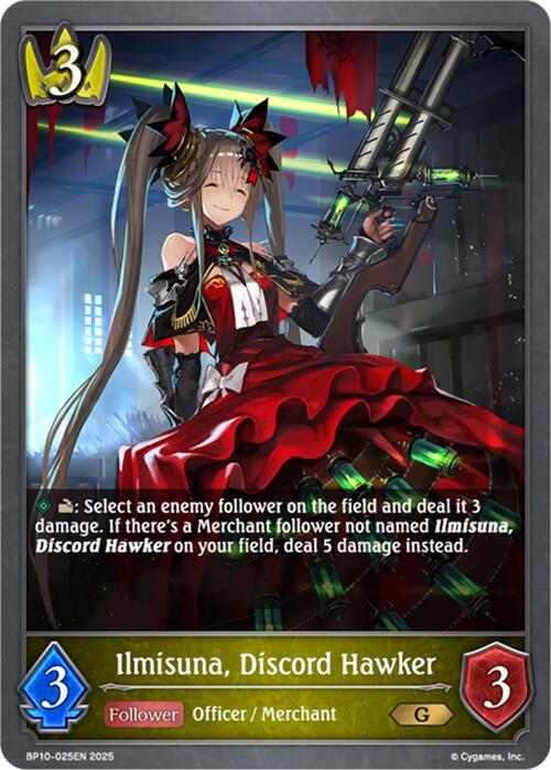 Ilmisuna, Discord Hawker