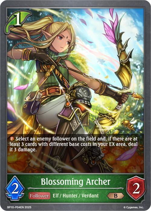 Blossoming Archer - P04 (Foil)