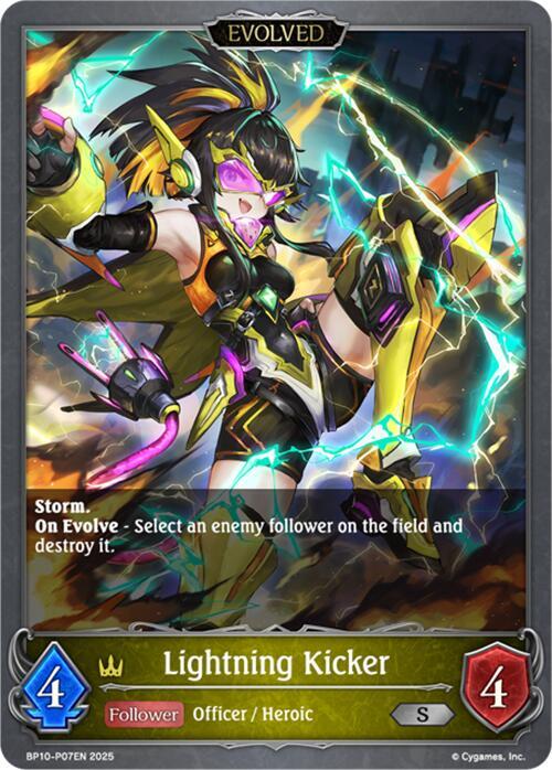 Lightning Kicker (Evolved) - P07 (Foil)