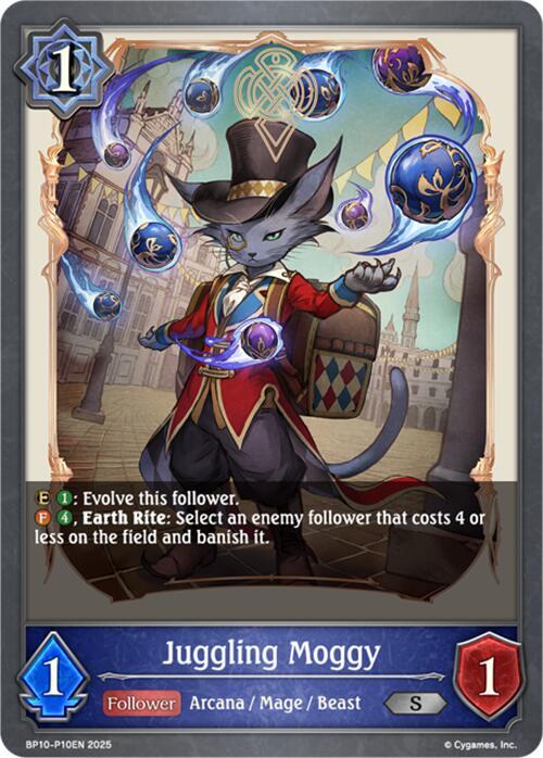 Juggling Moggy - P10 (Foil)