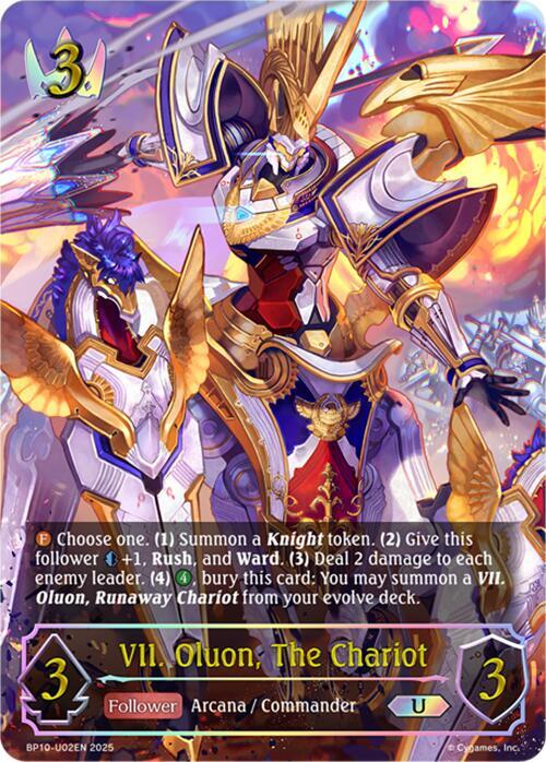 VII. Oluon, The Chariot (U)