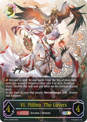 VI. Milteo, The Lovers (U) - BP10: Gods of the Arcana