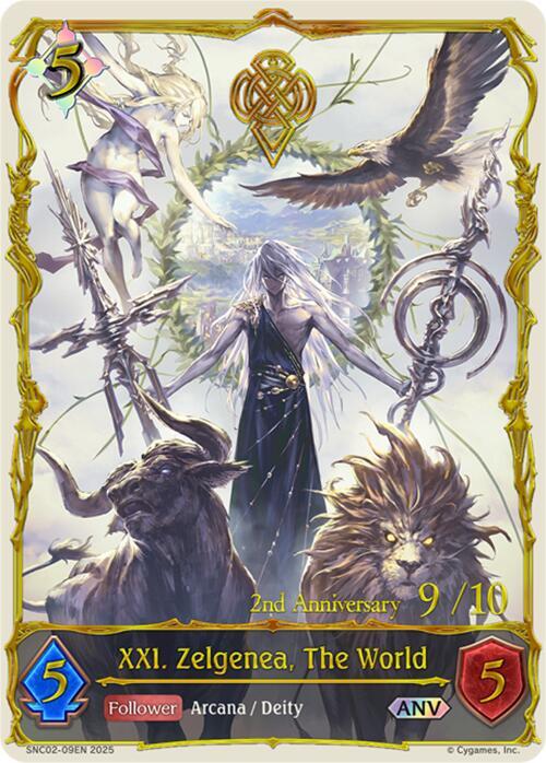 XXI. Zelgenea, The World (ANV)
